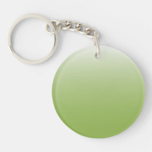 Porte-clés Décor vert vert foncé à deux tons