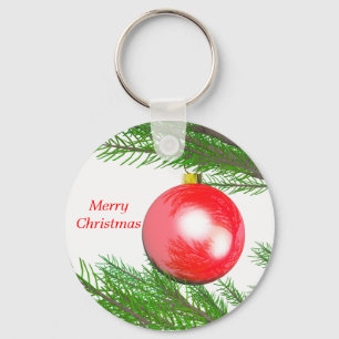 Porte-clés Décoration d'arbre de Noël joyeux