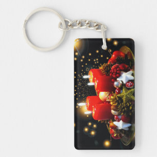 Porte-clés Décoration de la chemise de Noël