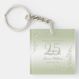 Porte-clés Décoration de passage couvert pour 25e anniversair