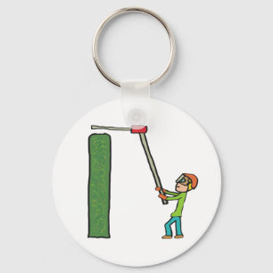 Porte-clés Découpage de couverture