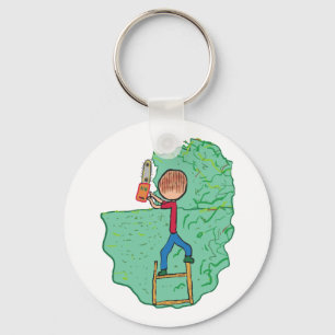 Porte-clés Découpage de couverture