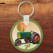 Porte-clés Découpe de ligne modèle 77 (Recto)