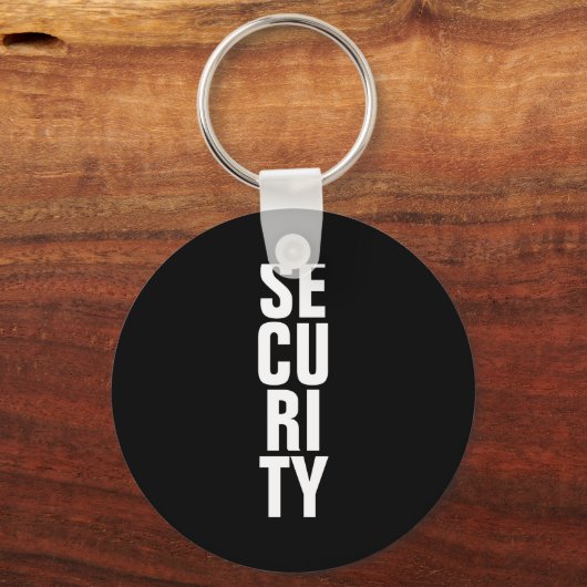 Porte-clés Deep Royal Blue Template Womens Security (Recto)