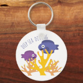 Porte-clés Deep sea diving (Recto)