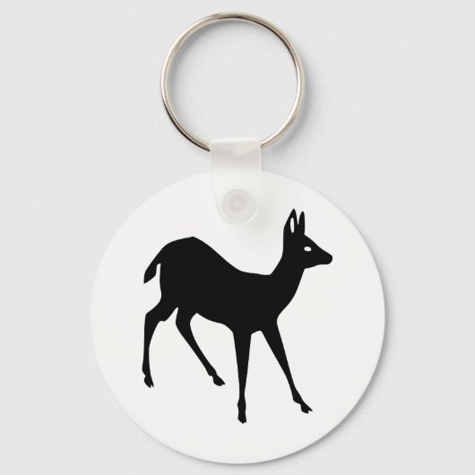 Porte-clés Deer Silhouette (Recto)