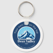 Porte-clés Deer Valley Utah ski area keepsake (Recto)