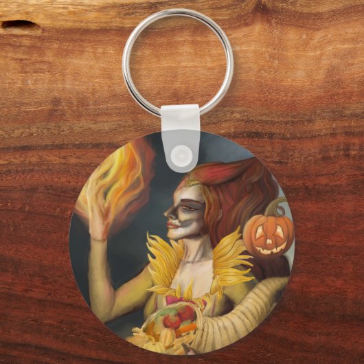 Porte-clés Déesse d'automne (Recto)