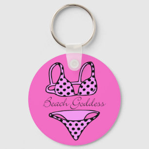 Porte-clés Déesse de plage
