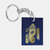 Porte-clés Déesse d'or Ganesha - Porte - clé acrylique (Devant gauche)