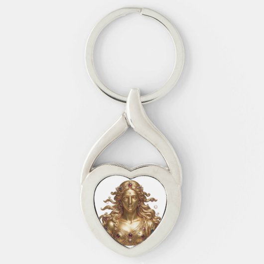 Porte-clés Déesse exceptionnelle Aphrodite 3 D (Devant)
