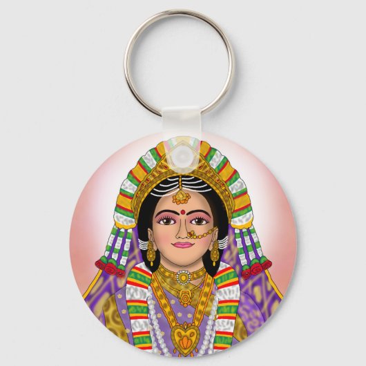 Porte-clés déesse Radha (Recto)