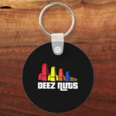 Porte-clés Deez Nuts Électricien Pour Hommes Cadeaux Femmes (Recto)