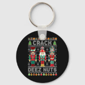 Porte-clés Deez Nuts Nutcracker Fun Vilain Noël (Recto)