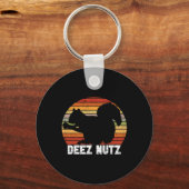 Porte-clés Deez Nutz Casse-noix Écureuil Gopher Chipmunk Dees (Recto)