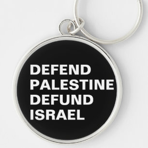 Porte-clés Défendre la Palestine pour le remboursement d'Isra