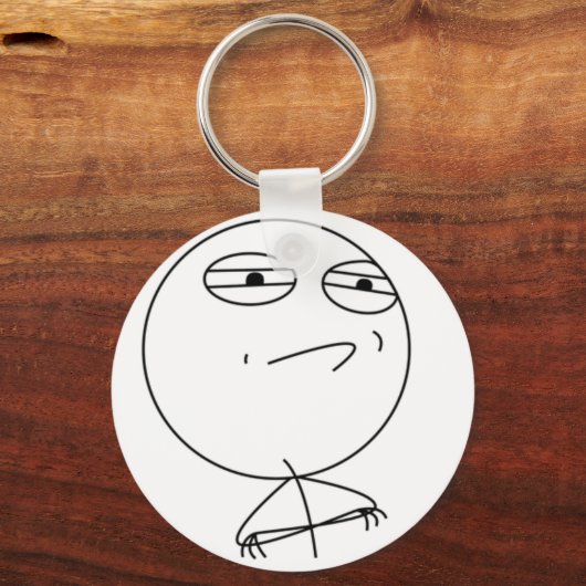 Porte-clés Défi accepté (Recto)