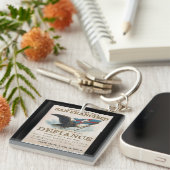 Porte-clés Défiance Clipper voile (Devant Droit)