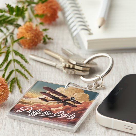 Porte-clés Défier Les Probabilités (Devant Droit)