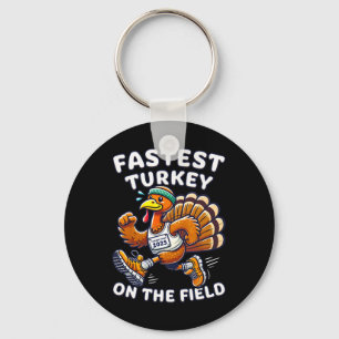 Porte-clés Défilé de dinde de Thanksgiving 2025 Dinde la plus
