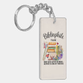 Porte-clés Définition bibliophile (Devant gauche)