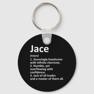 Porte-clés Définition de Jace Nom personnalisé Anniversaire d