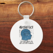 Porte-clés Définition de l'architecte (Recto)