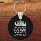 Porte-clés Définition de l'architecte (Recto)