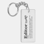 Porte-clés Définition de l'éditeur - Assistant Film amusant (Devant gauche)
