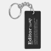 Porte-clés Définition de l'éditeur - Drôle Post Production (Devant gauche)