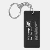 Porte-clés Définition de maquillage - MUA amusante (Devant gauche)