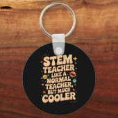 Porte-clés Définition de professeur de STEM drôle de science (Recto)
