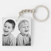 Porte-clés Définition du dictionnaire Big Brother, photo pers (Dos)