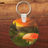 Porte-clés Définition du soleil d'automne. (Recto)