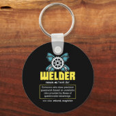 Porte-clés Définition du soudeur (Recto)