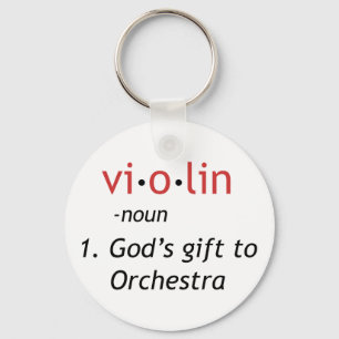 Porte-clés Définition du violon