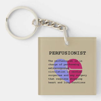 Porte-clés Définition perfusionniste