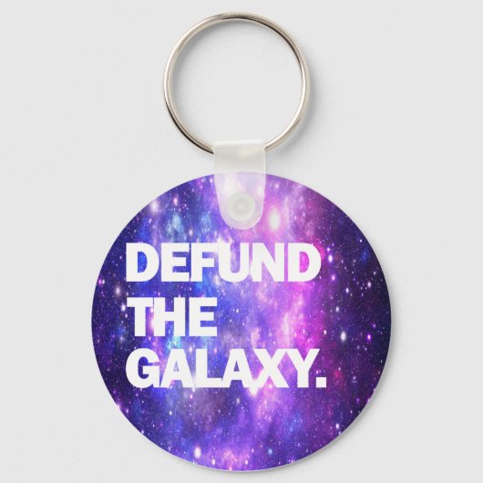 Porte-clés Défundir la Galaxie (Recto)