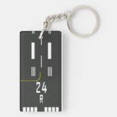 Porte-clés Dégagé pour débarquer la piste (Dos)