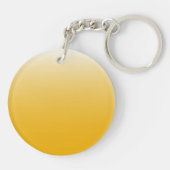 Porte-clés dégradé à deux tons foncé jaune (Dos)