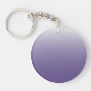 Porte-clés dégradé à deux tons ombre Ultra Violet