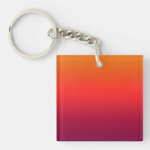 Porte-clés Dégradé Ombre de gloire du matin