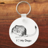 Porte-clés Degu Love Porte - clé (Recto)