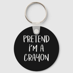 Porte-clés Déguisement de crayon de couleur pour soirée dégui
