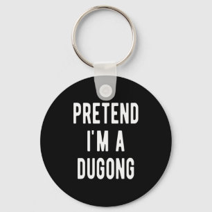 Porte-clés Déguisement de Dugong Je Suis Un Lamantin Animal M