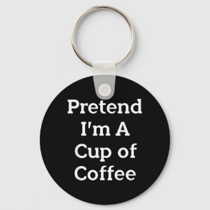 Porte-clés Déguisement de tasse de café pour soirée costumée