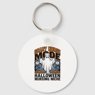 Porte-clés Déguisement d'infirmière effrayante Halloween Chem