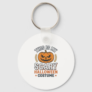 Porte-clés Déguisement Halloween Épouvantable Citrouille Vect