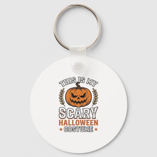 Porte-clés Déguisement Halloween Épouvantable Citrouille Vect (Recto)