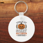 Porte-clés Déguisement Halloween Épouvantable Citrouille Vect (Recto)